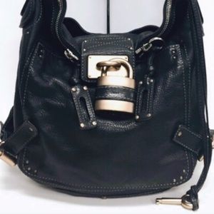 Chloe Satchel | Paddington Gold Lock